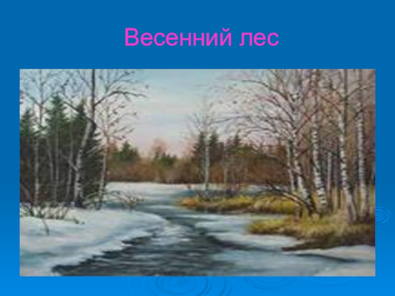 И соколов микитов март в лесу лирическая зарисовка 3 класс перспектива презентация