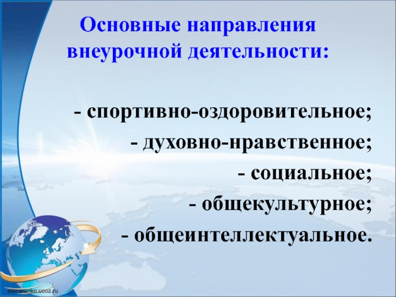 Презентация общеинтеллектуальное направление внеурочной деятельности