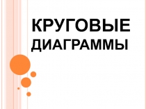 Презентация к уроку математики в 6 классе Круговые диаграммы