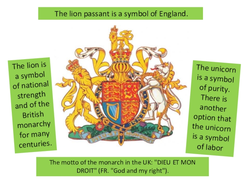 The national symbol of england is