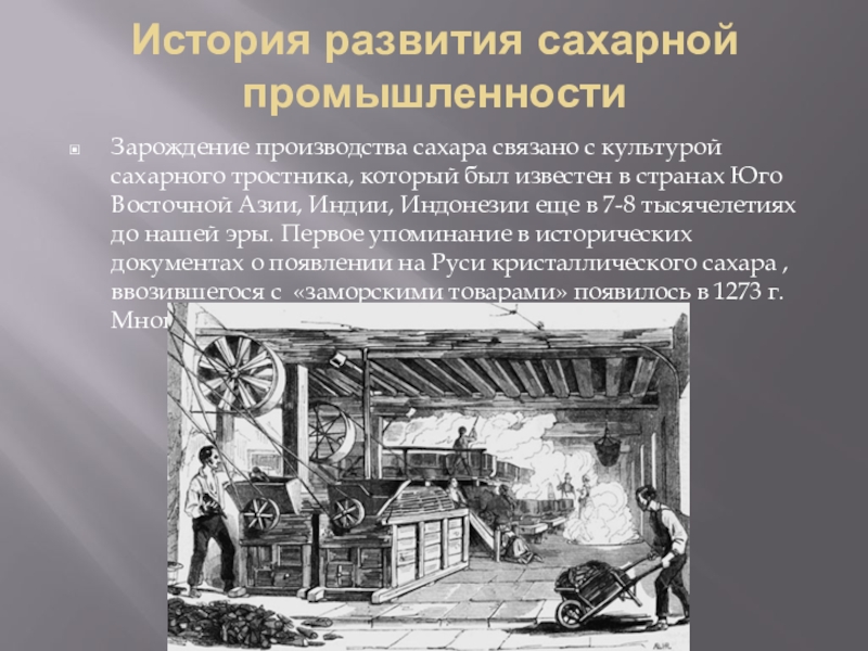 Развитие промышленности в истории 18 веке. Первый сахарный завод в России 19 век. История развития промышленности. Производство сахара история. История сахарной промышленности.