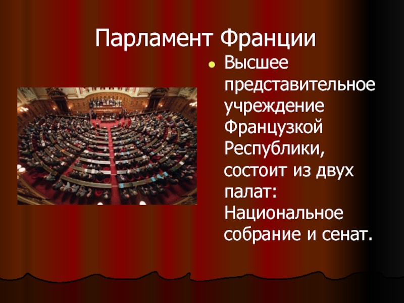 Презентация о парламенте