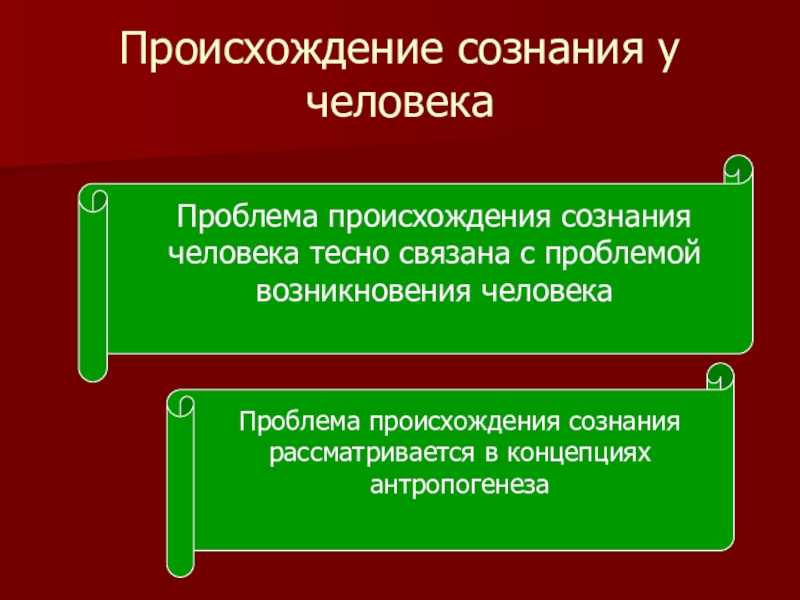 Происхождение и сущность сознания философия презентация