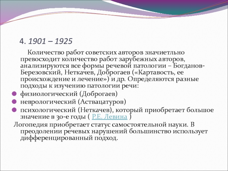 История отечественной логопедии презентация