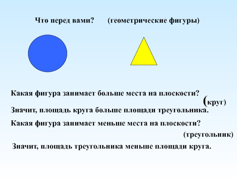 Треугольник какая фигура