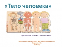 Презентация к внеурочному занятию Тело человека