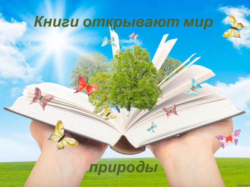 Презентация Книги открывают мир природы