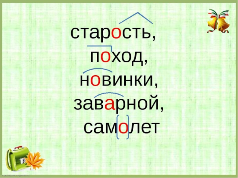 Состав слова 4 класс повторение в конце года презентация