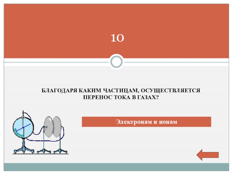 Осуществляется перенос. Какие частицы переносят ток в газах.