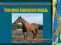 Презентация к уроку истории и культуры Башкортостана для 6 класса