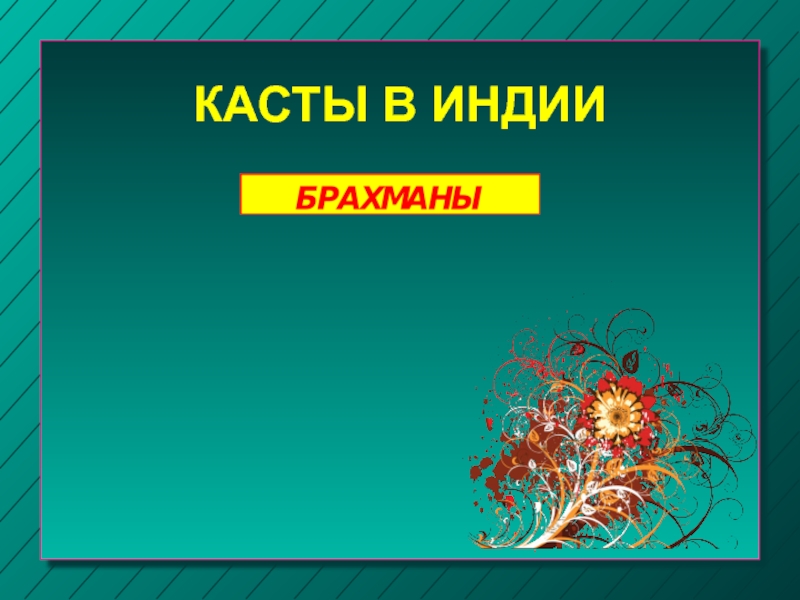 Касты в Индии. Индийские касты 5 класс презентация.