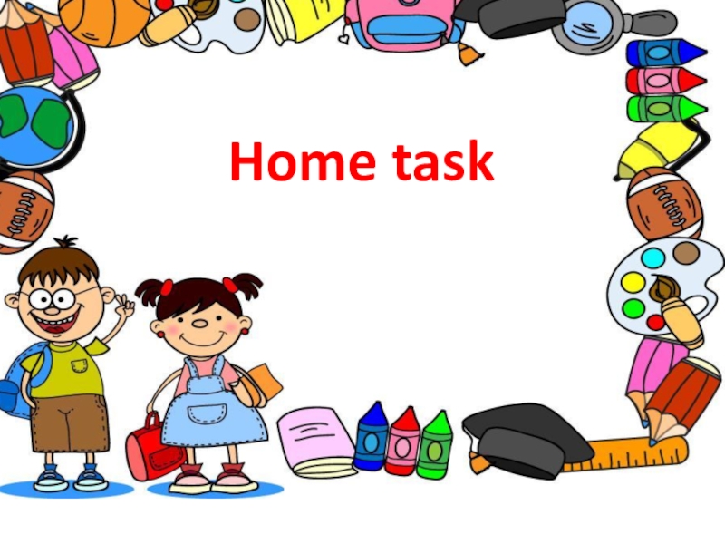 Our home task