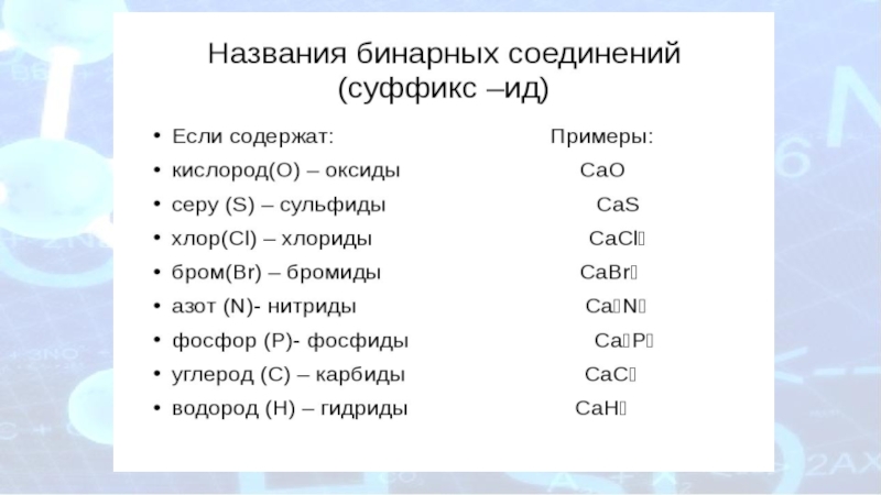 Соли 8 класс химия презентация габриелян