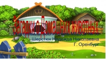 Презентация по окружающему миру на тему Домашние животные