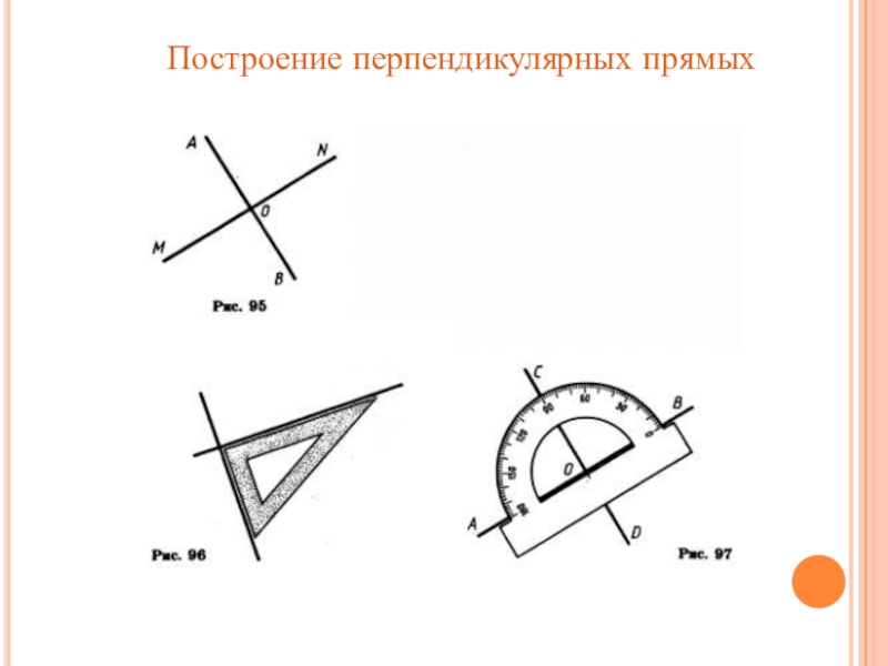 Перпендикулярные углы рисунок. Перпендикулярные прямые построение прямой. Построение перпендикулярных прямых с помощью транспортира. Перпендикулярные прямые построение перпендикулярных прямых. Построение параллельных и перпендикулярных прямых.