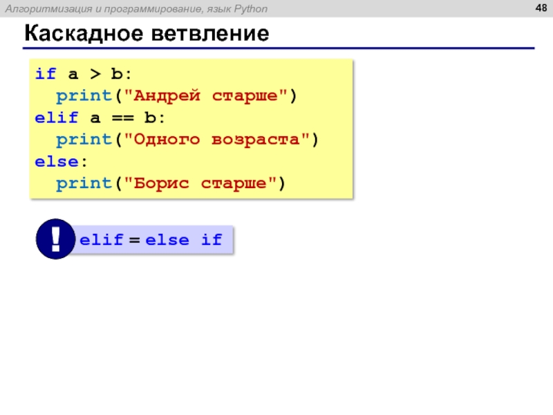 Презентация о языке python