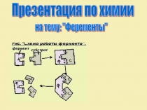 Презентация по химии Ферменты