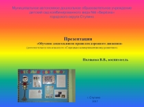 Презентация Программы по правилам дорожного движения