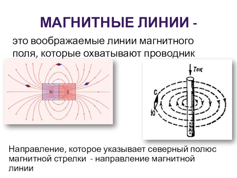 Форма магнитных линий