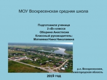 Презентация по окружающему миру  Моя малая родина(3 класс)