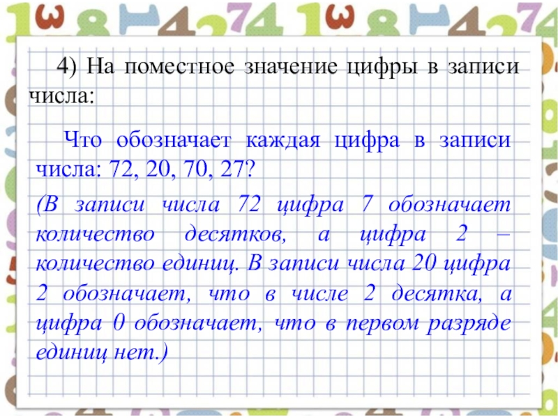 Поместное значение цифр презентация 2 класс школа россии