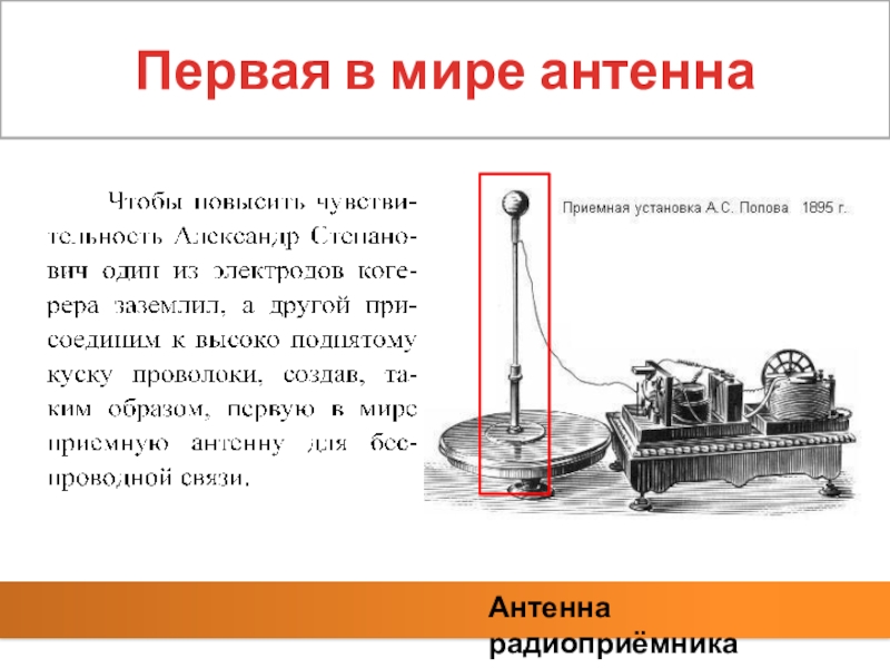 Презентация по физике радиоприемник