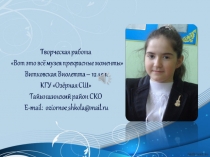 Презентация Мой школьный музей