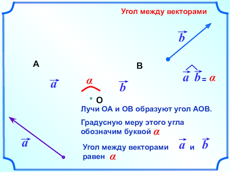 Угол вектора. Как обозначается угол между векторами. Угол между векторами равен. Угол вектор. Как обозначается угол между векторами a и b.