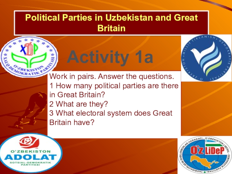 Political Parties in Uzbekistan. Political Parties of great Britain. Political Parties in great Britain. Political Parties in Uzbekistan and great Britain.