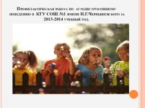 Профилактическая работа по аутодиструктивному поведению