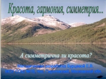 Презентация к урокам геометрии по теме Симметрия