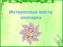 Интересные места Новосибирского зоопарка