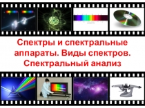 Презентация по физике на тему Спектры и спектральные аппараты. Спектральный анализ (11 класс)