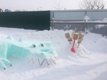 Презентация по оформлению зимнего участка группы Светлячок МБДОУ №32 Буратино