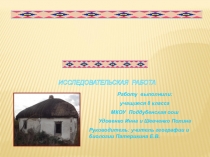 Село - уходящая натура.