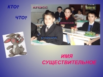 Презентация по русскому языку на тему Имя существительное