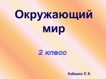 Презентация к уроку окружающего мира Дикие и домашние животные 2 класс