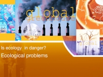 Презентация к уроку по теме Ecological Problems 8 класс
