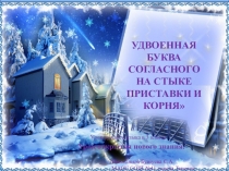 Презентация по русскому языку на тему Удвоенная согласная на стыке приставки и корня 3 класс