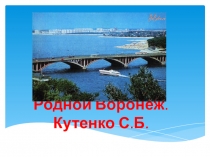 Родной Воронеж.