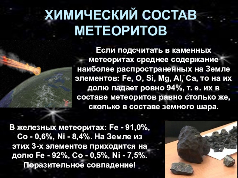 Реферат: Метеориты