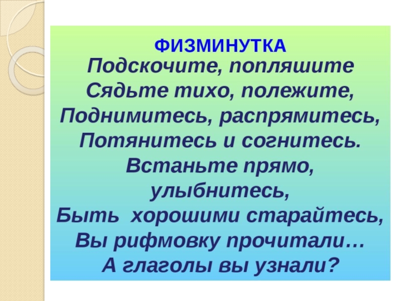 Презентация по русскому языку 4 класс части речи повторение