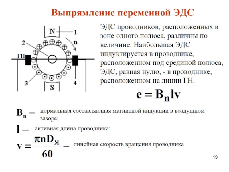 Эдс обмотки ротора. Для выпрямления переменной ЭДС В машине постоянного тока. ЭДС якоря машины постоянного тока. ЭДС обмотки якоря машины постоянного тока. ЭДС генератора постоянного тока.