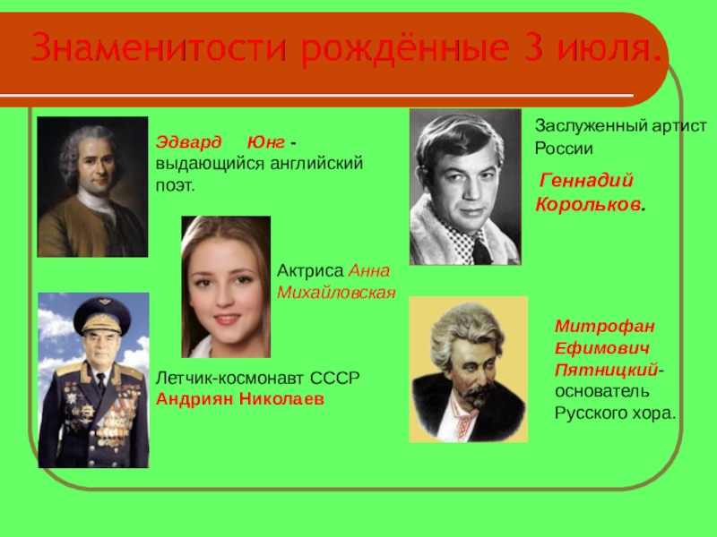 Какие известные люди живут в московской области. Знаменитости родившиеся 3 июля. Известные люди родившиеся третьими в семье. Известные люди родившиеся в июле. Знаменитости родившиеся 23 июня.