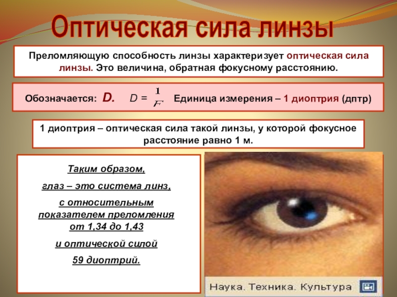Единица измерения оптической линзы. Оптическая сила линзы. Оптическая сила глаза. Оптическая сила линзы для глаз. Оптическая сила глазных линз это.