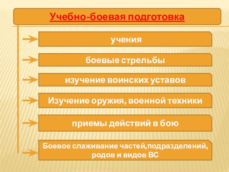 Виды воинской деятельности и их особенности презентация