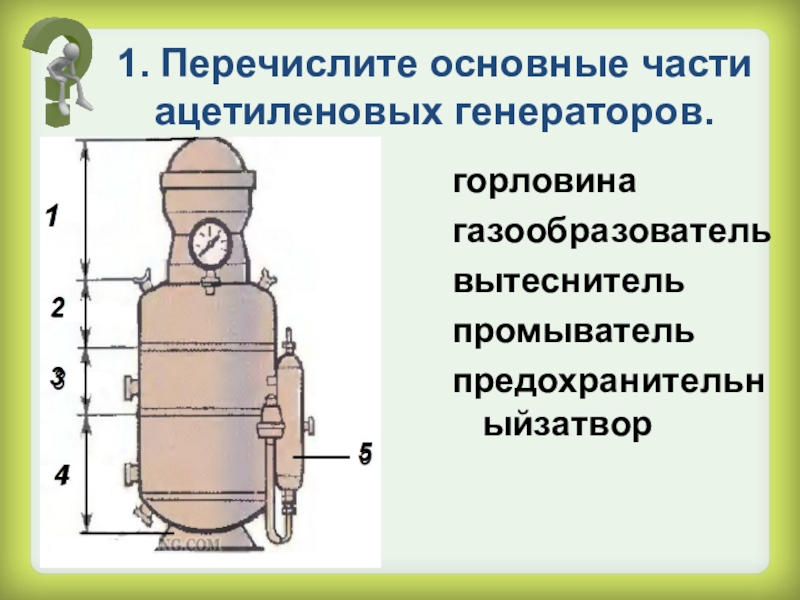 Схема ацетиленовый генератор