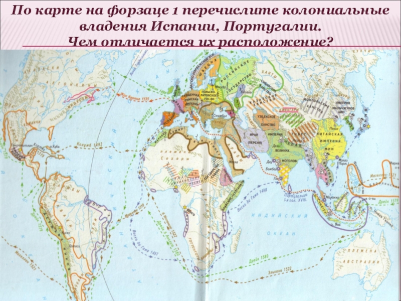 Составьте в тетради план система управления в колониях испании и португалии в новом свете объясните