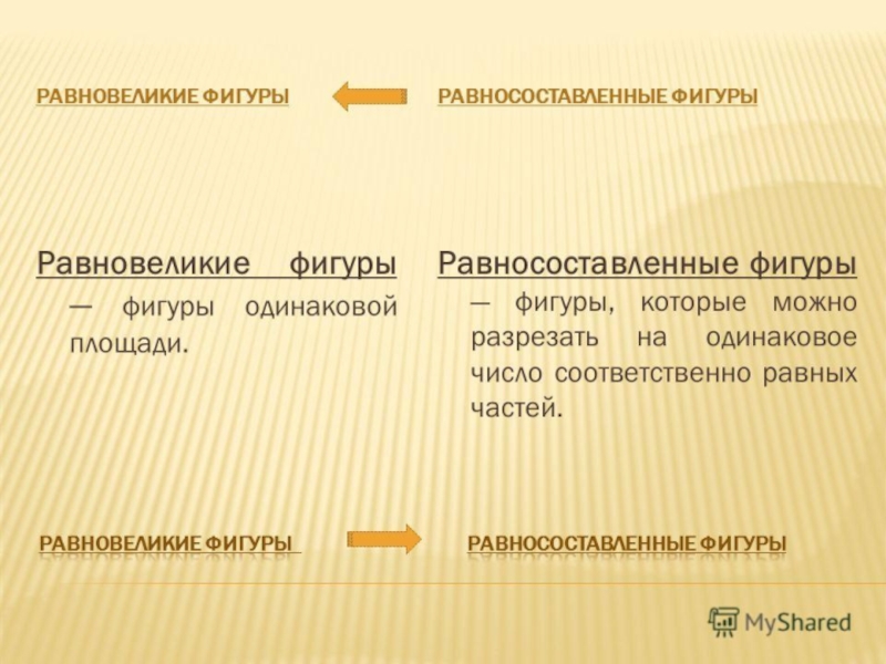 Равновеликие фигуры. Равновеликие и равносоставленные фигуры. Равновеликие фигуры определение. Равновеликие и равносоставленные многоугольники. Равновеликость и равносоставленность.