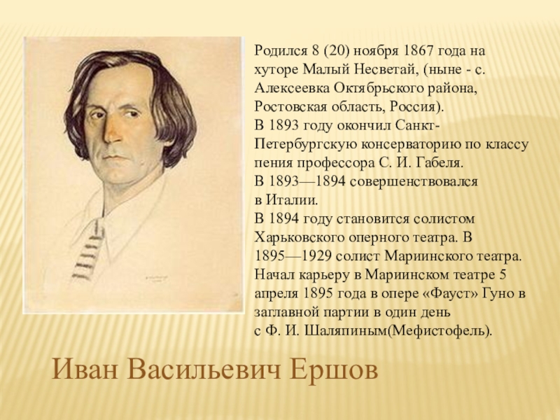 Доклад: Ершов Иван Васильевич